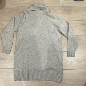 NWOT Grey Knit Sweater Dress. Size S